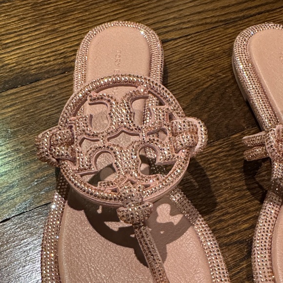 Tory Burch Pink Pave Sandals - Picture 4 of 4